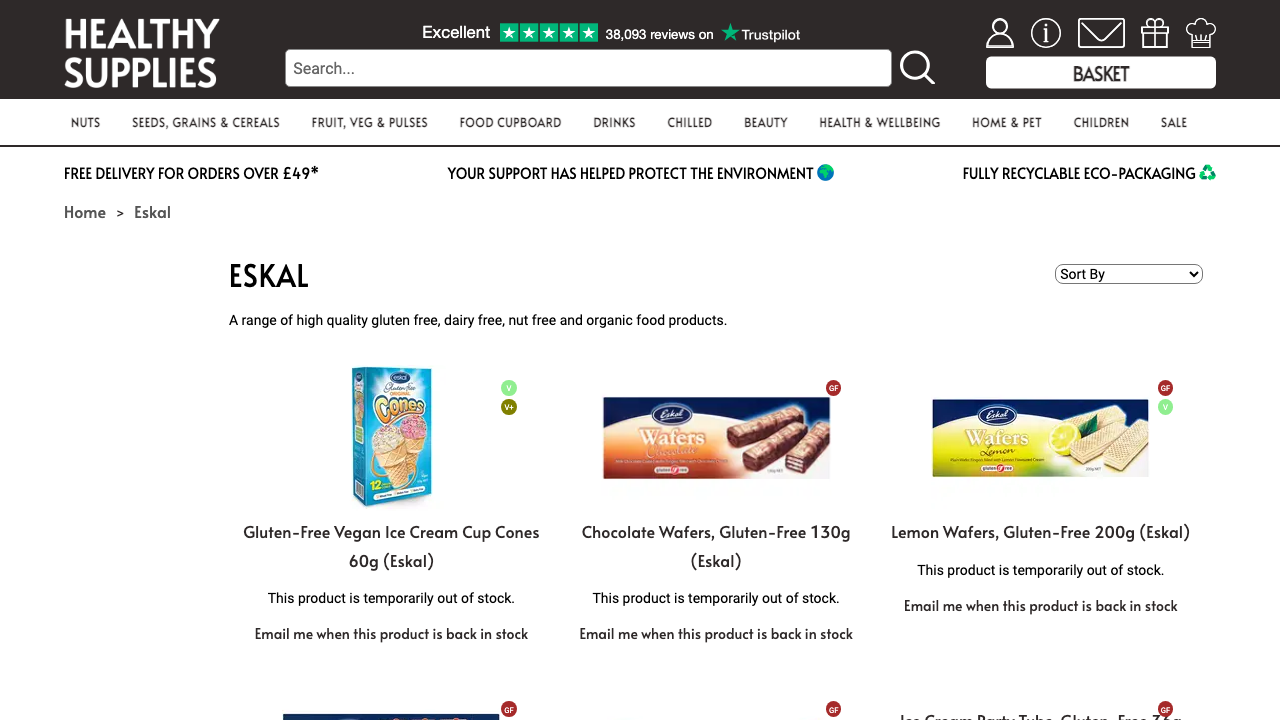 ESKAL LTD website preview