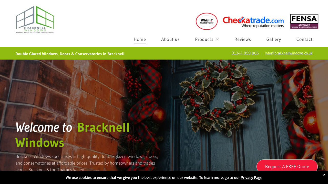 BRACKNELL WINDOWS LTD website preview