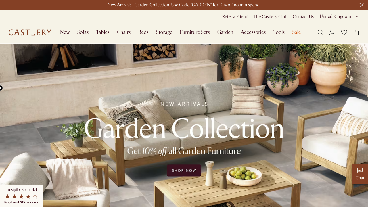 CASTLERY LTD website preview