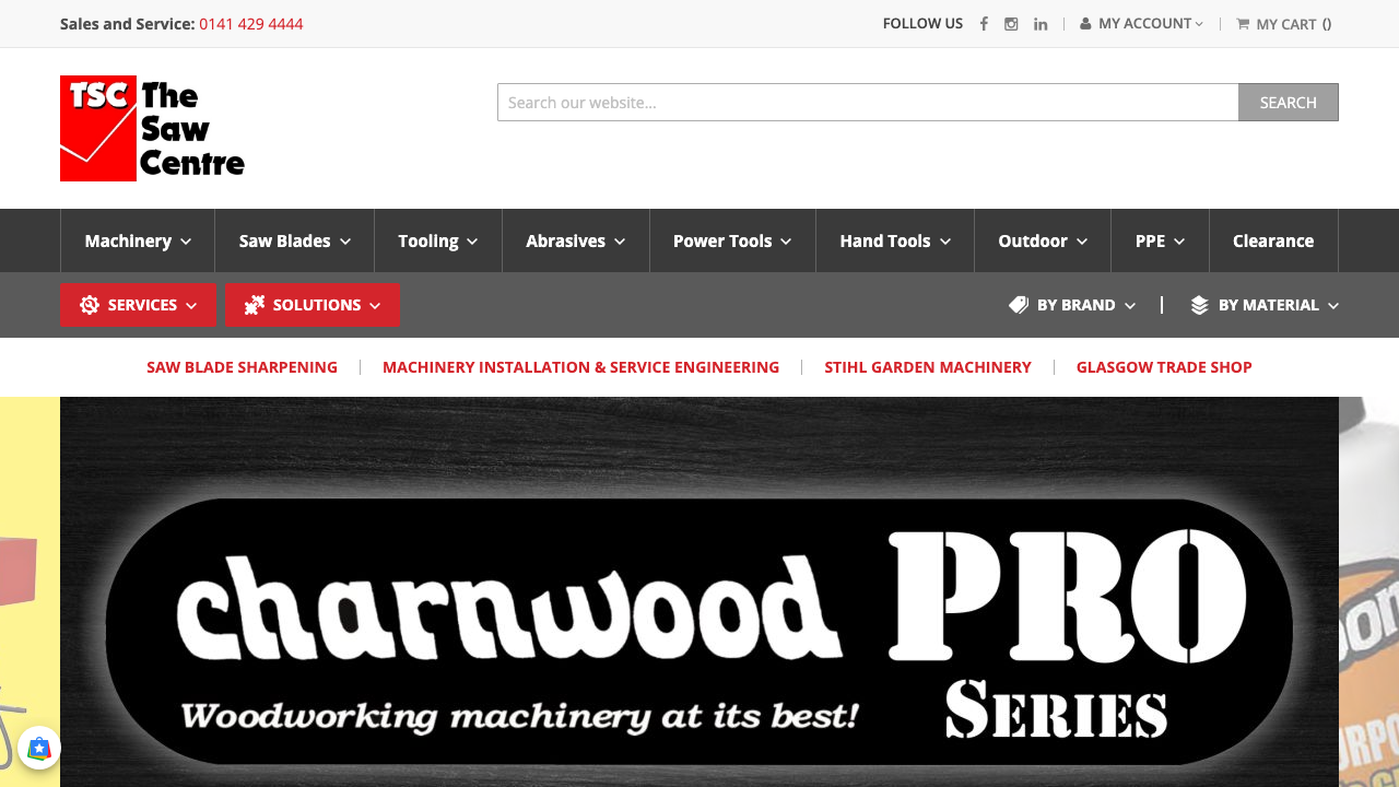 CHOPSAW JOINERS LTD website preview