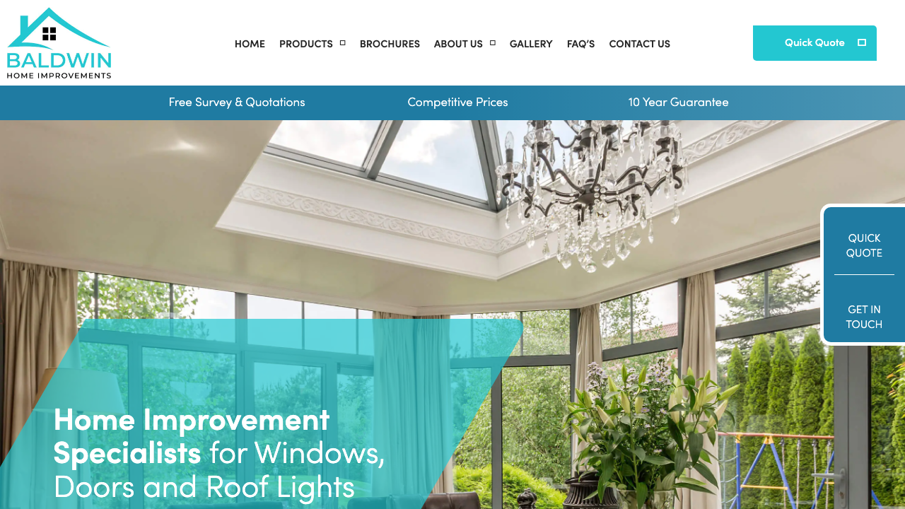 BALDWIN HOME IMPROVEMENTS LTD website preview