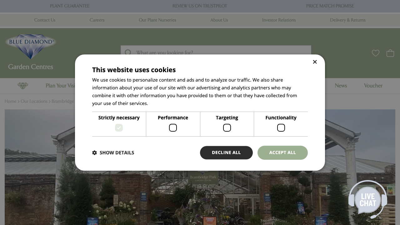 BG GARDEN CENTRE LIMITED website preview