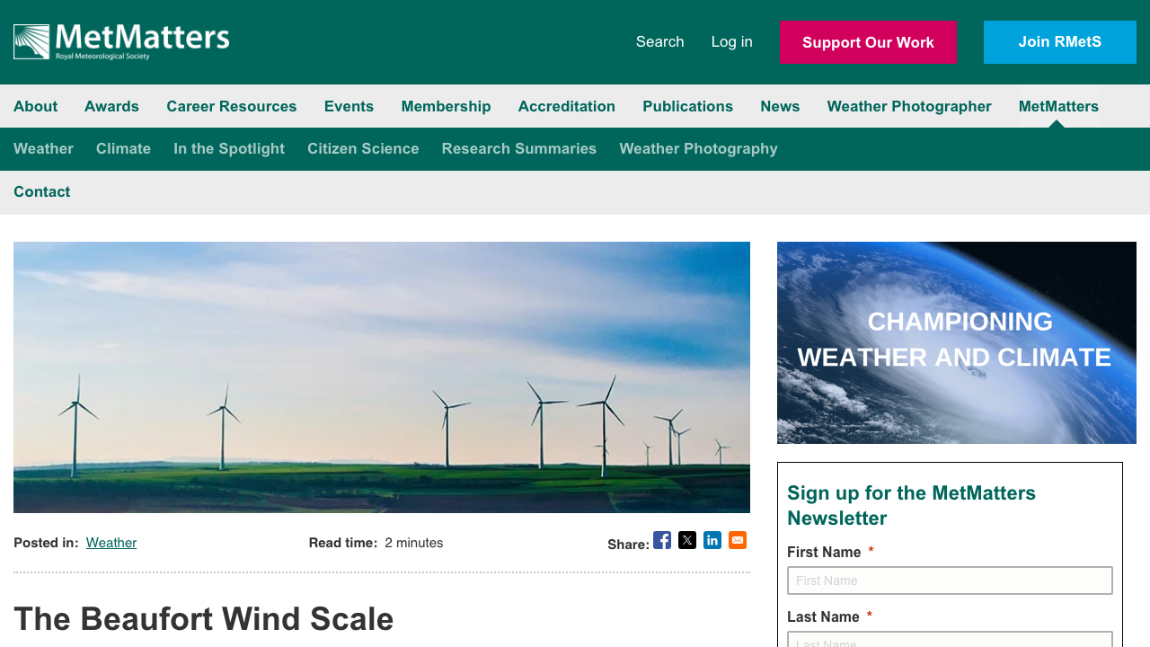 BEAUFORT WIND LIMITED website preview
