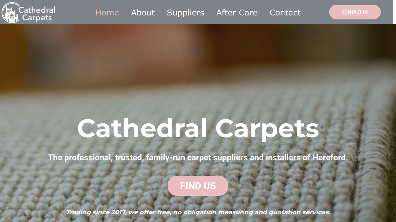 CATHEDRAL CARPETS LTD website preview