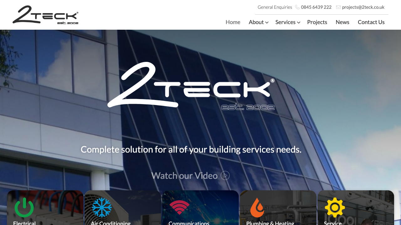 2 TECK LIMITED website preview
