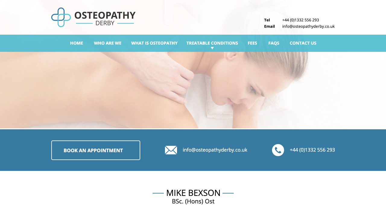 BEXSON LTD website preview