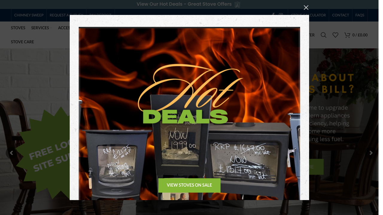 CHARMING STOVES LIMITED website preview