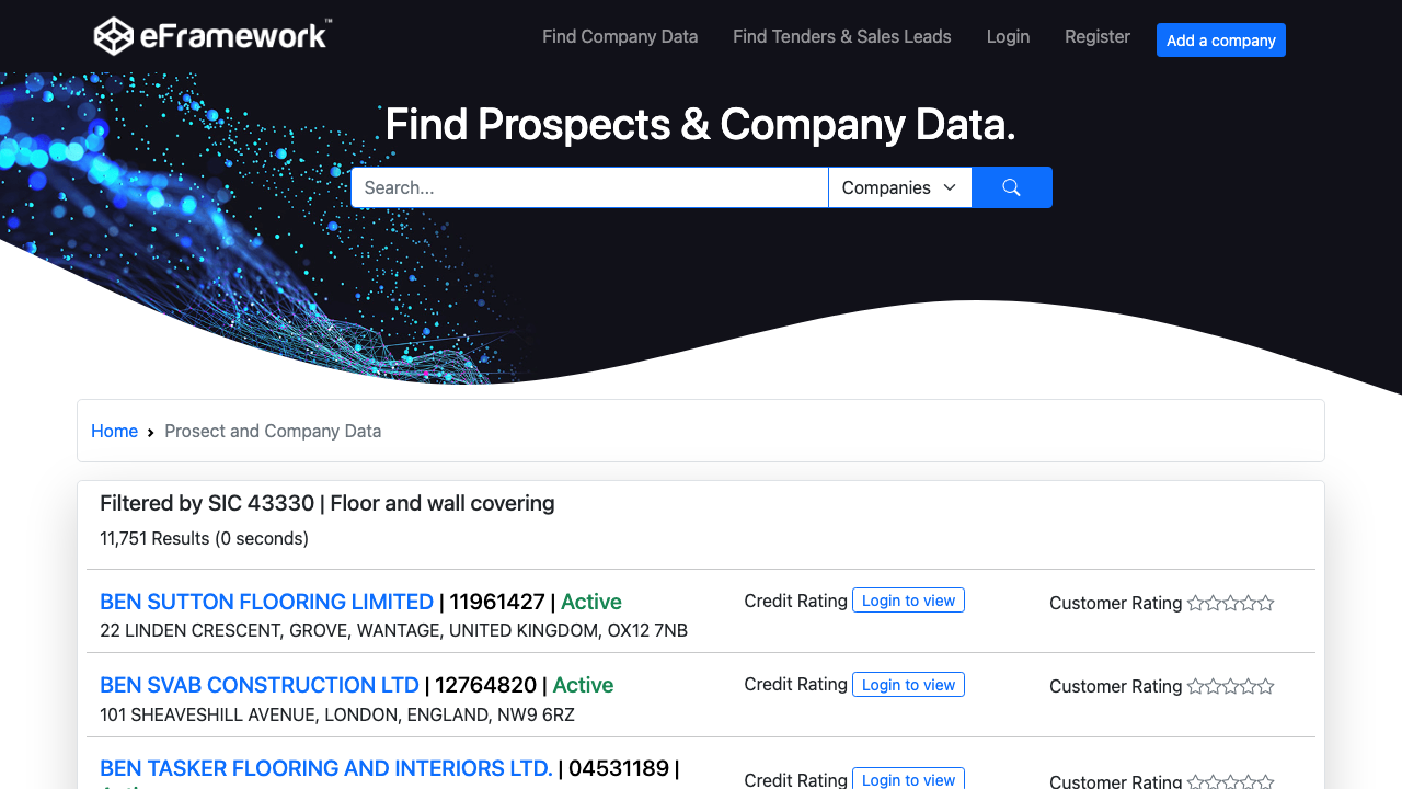 BEN SVAB CONSTRUCTION LTD website preview