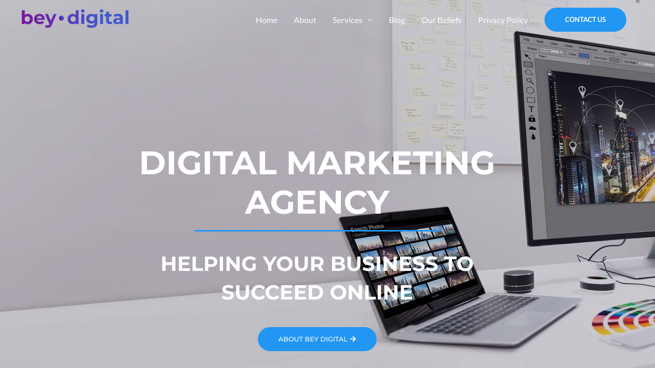 BEY AGENCY LTD website preview