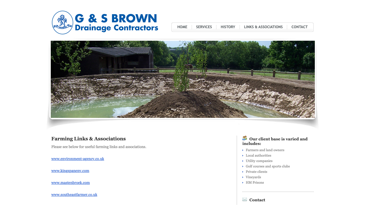 BROWNS DRAINAGE SOLUTIONS LTD website preview