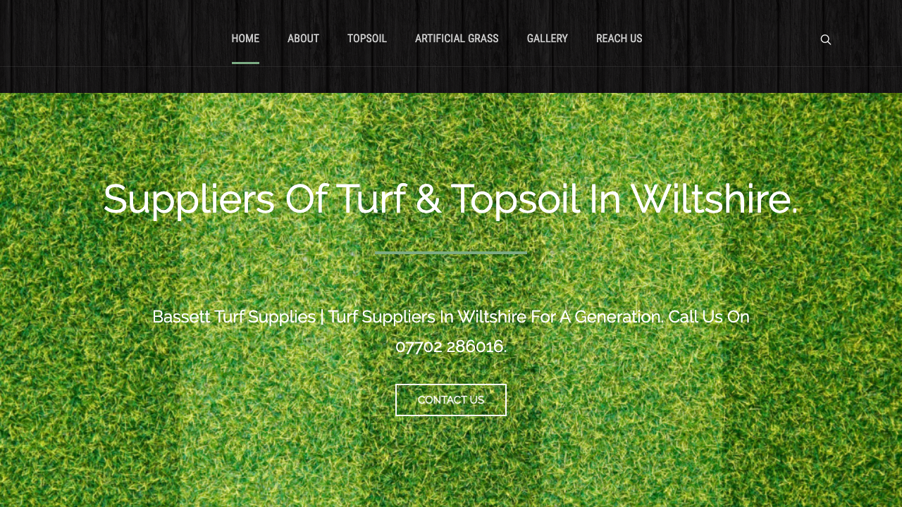 BASSETT TURF SUPPLIES LTD website preview