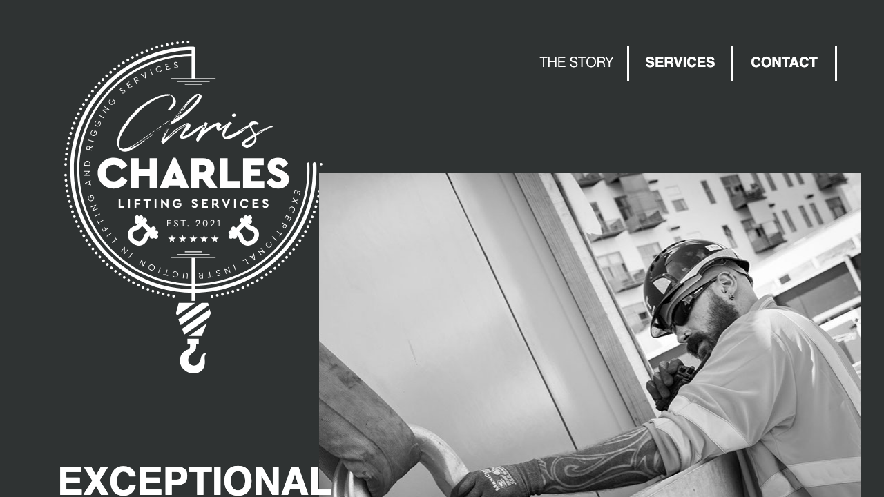 CHRIS CHARLES LIFTING SERVICES LIMITED website preview