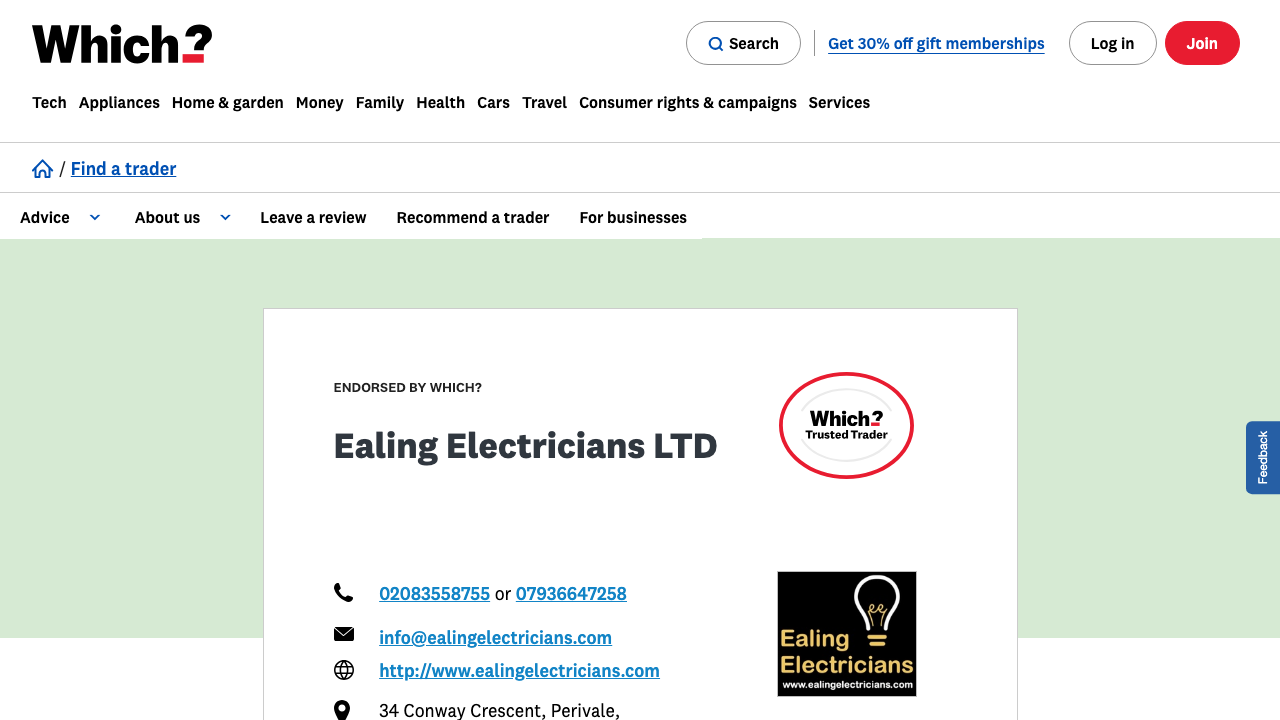 BENJI ELECTRICAL LTD website preview