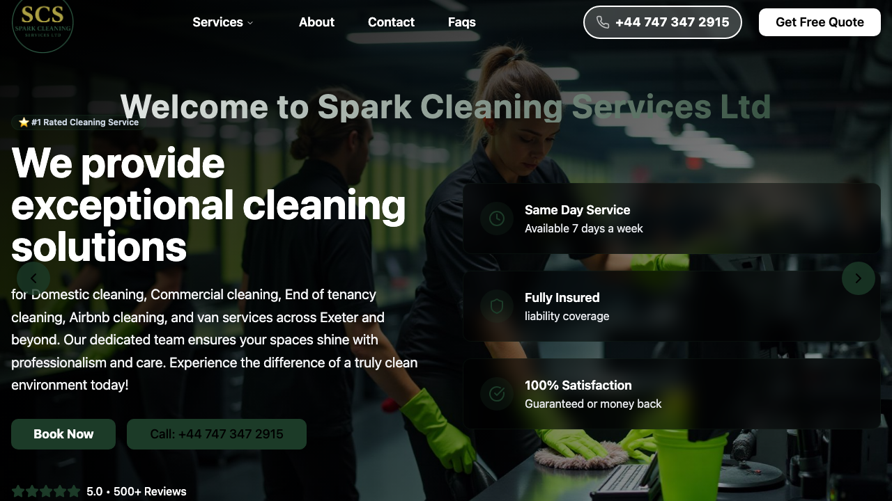 1ST SPARKS (SW) LTD website preview