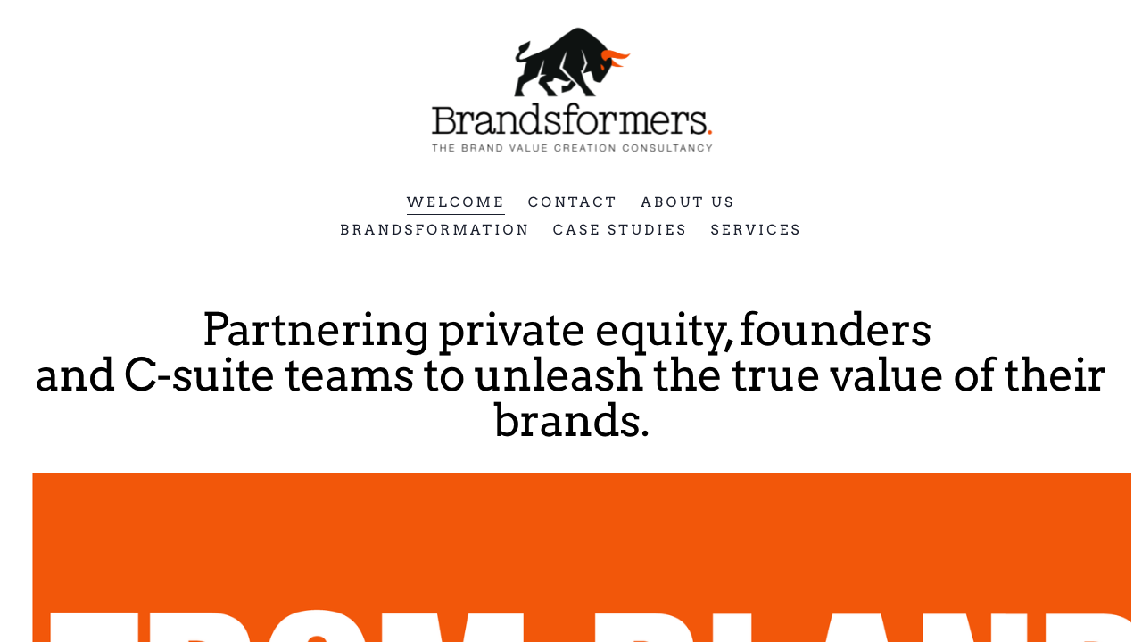 BRANDSFORMERS LIMITED website preview