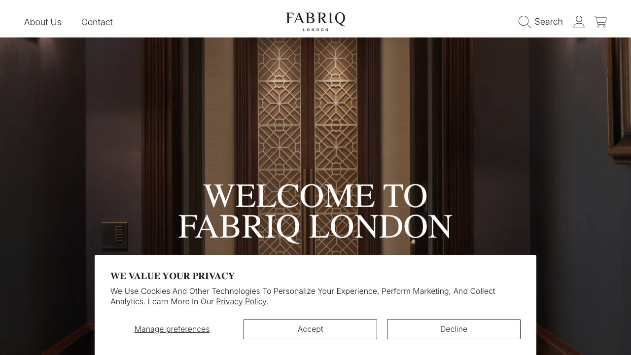 BY FABRIQ LIMITED website preview