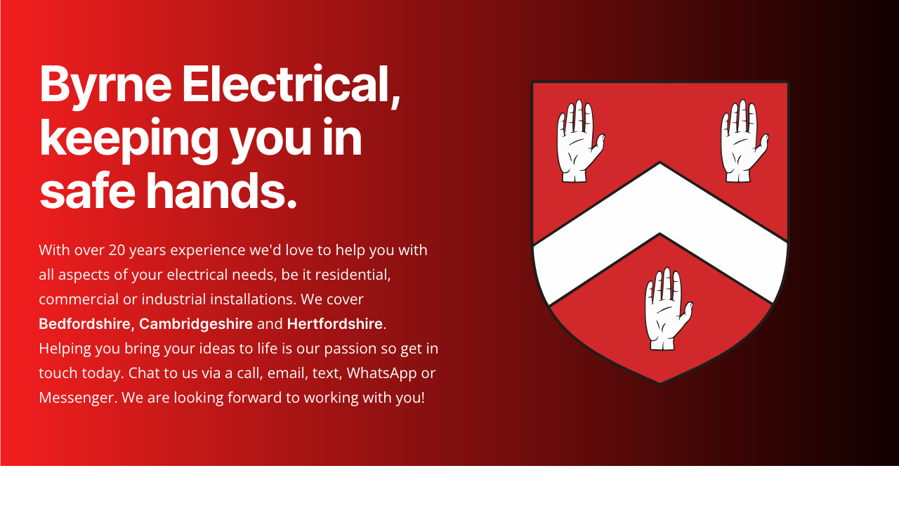 BYRNE ELECTRICAL LTD website preview