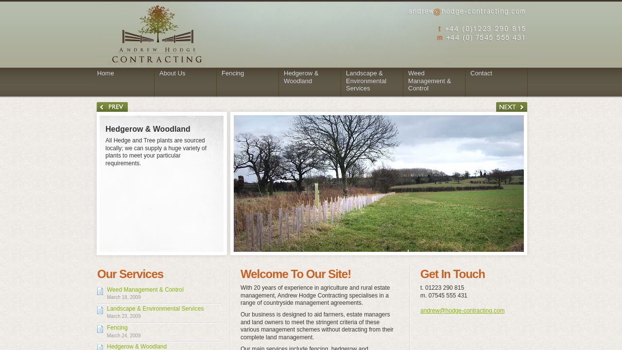 ANDREW HODGE CONTRACTING LIMITED website preview