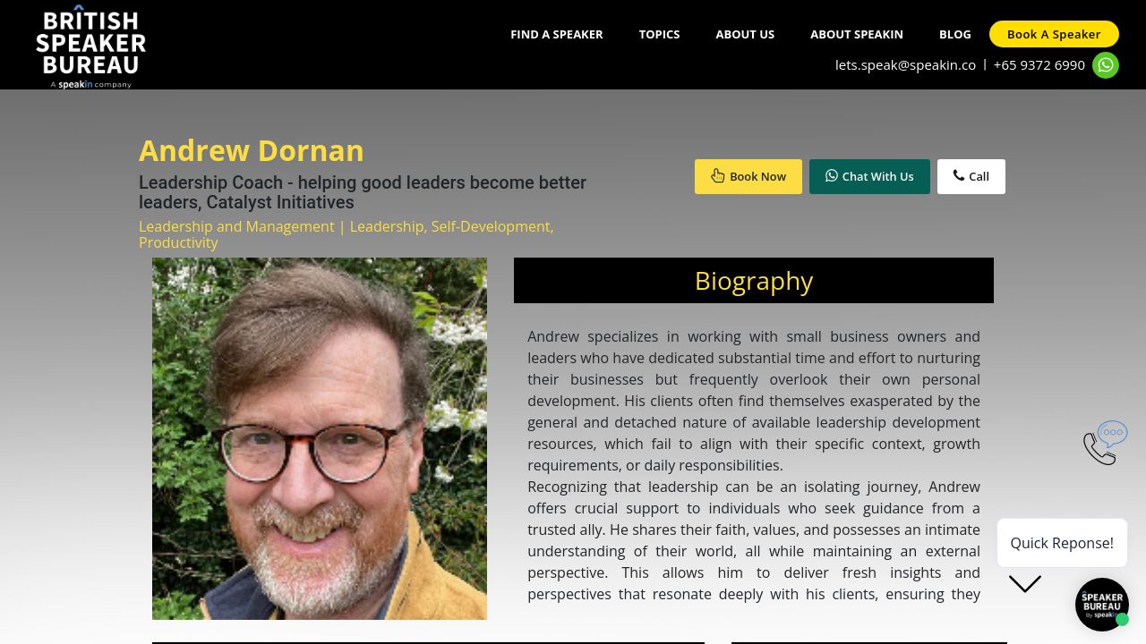 ANDREW DORNAN LIMITED website preview