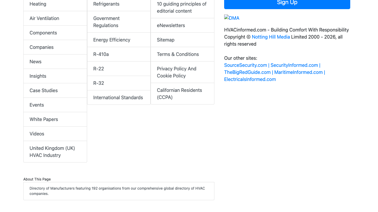 C.S.E. COOLING SYSTEM ENGLAND LTD website preview