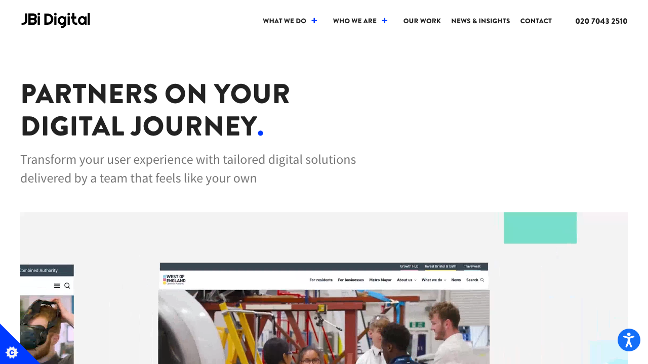 BJGB CREATIVE LTD website preview