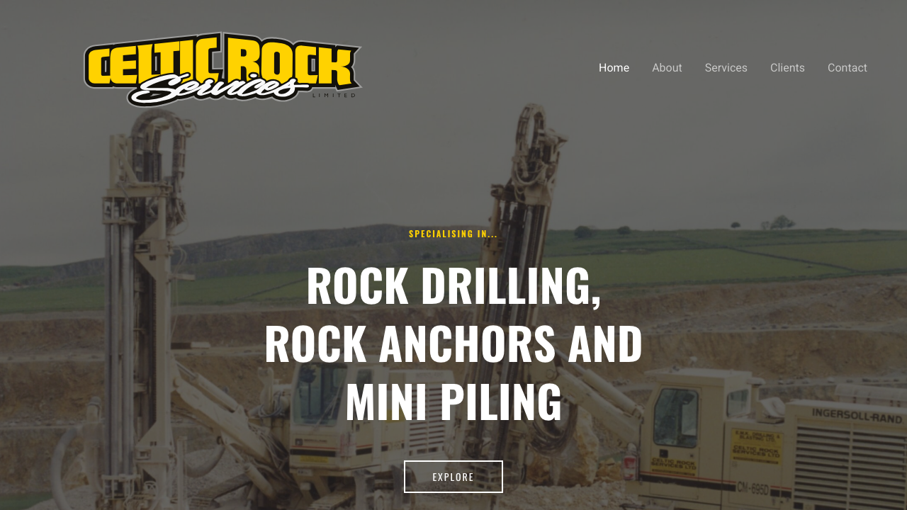CELTIC ROCK SERVICES LIMITED website preview