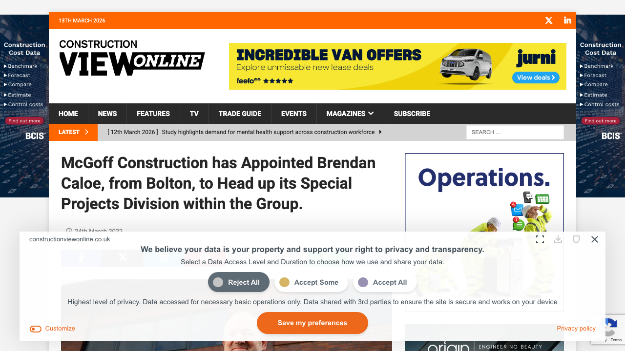 CALOE CONSULT LIMITED website preview