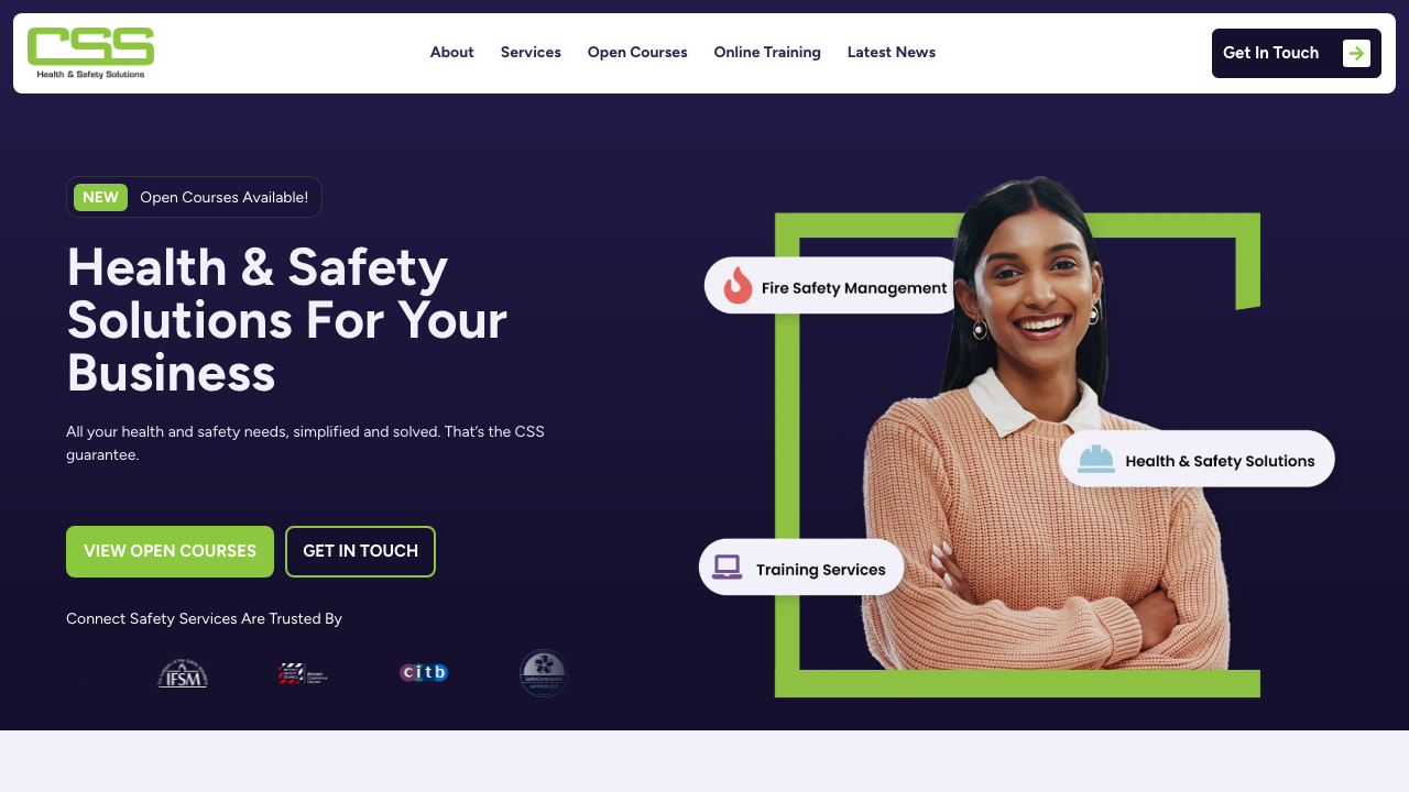 CAMAND SAFETY LTD website preview