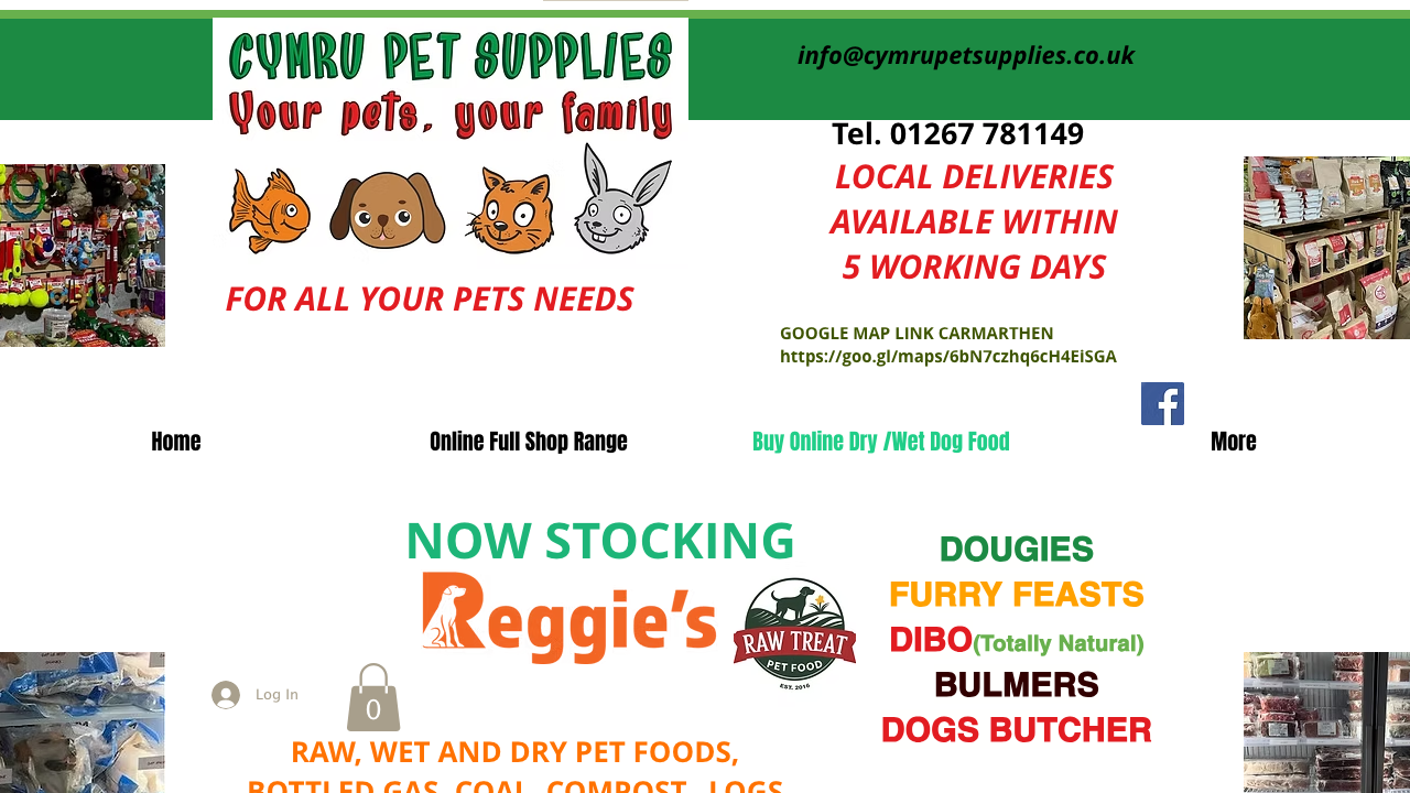 CARIAD PET SUPPLIES LIMITED website preview