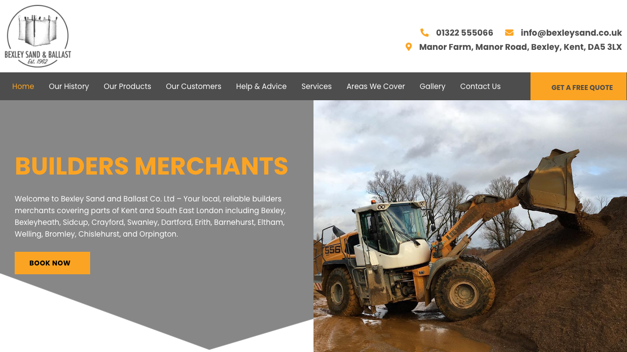 BEXLEY DECORATIVE LTD website preview