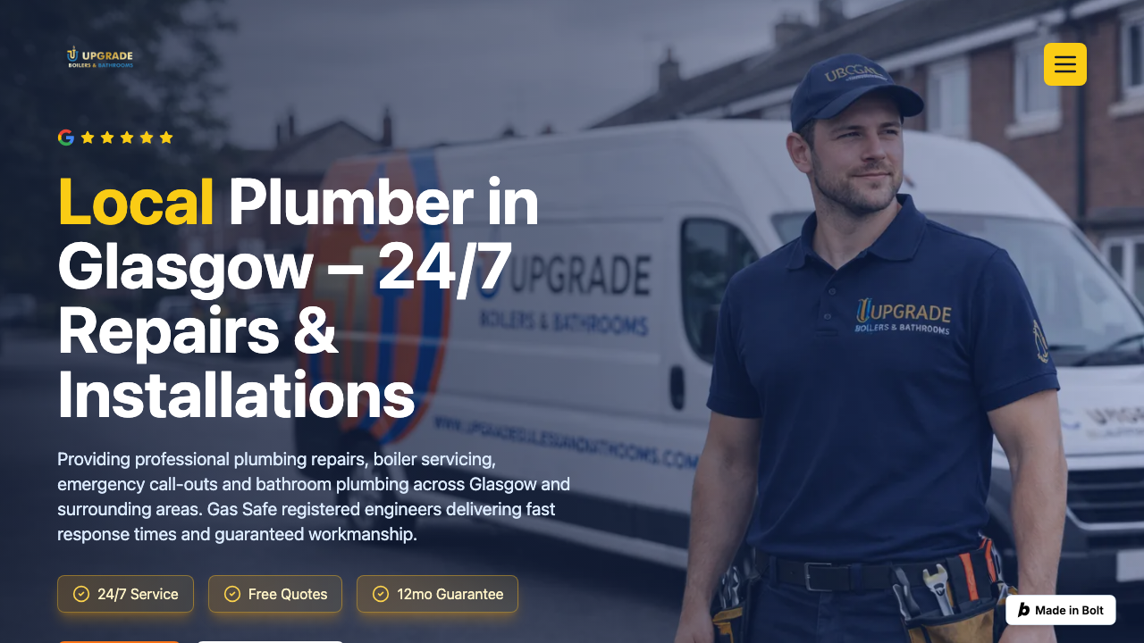 BOILER & BATHROOM FITTERS LTD website preview