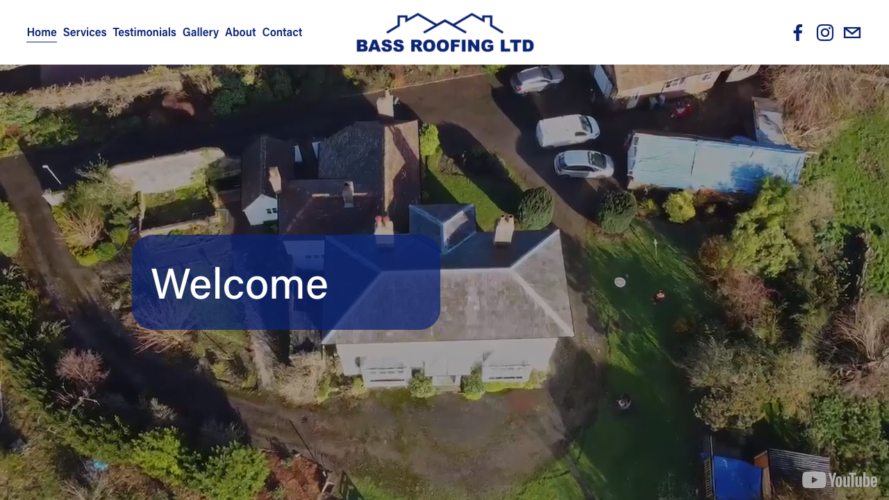 BASS ROOFING LTD website preview