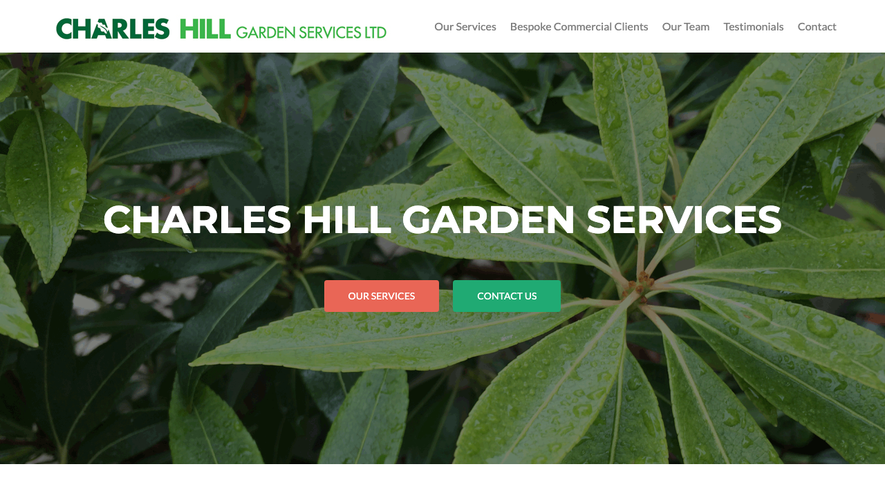 CHARLES HILL GARDEN SERVICES LTD website preview