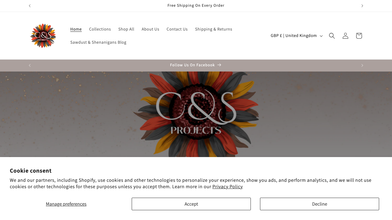 C&S PROJECTS LTD website preview