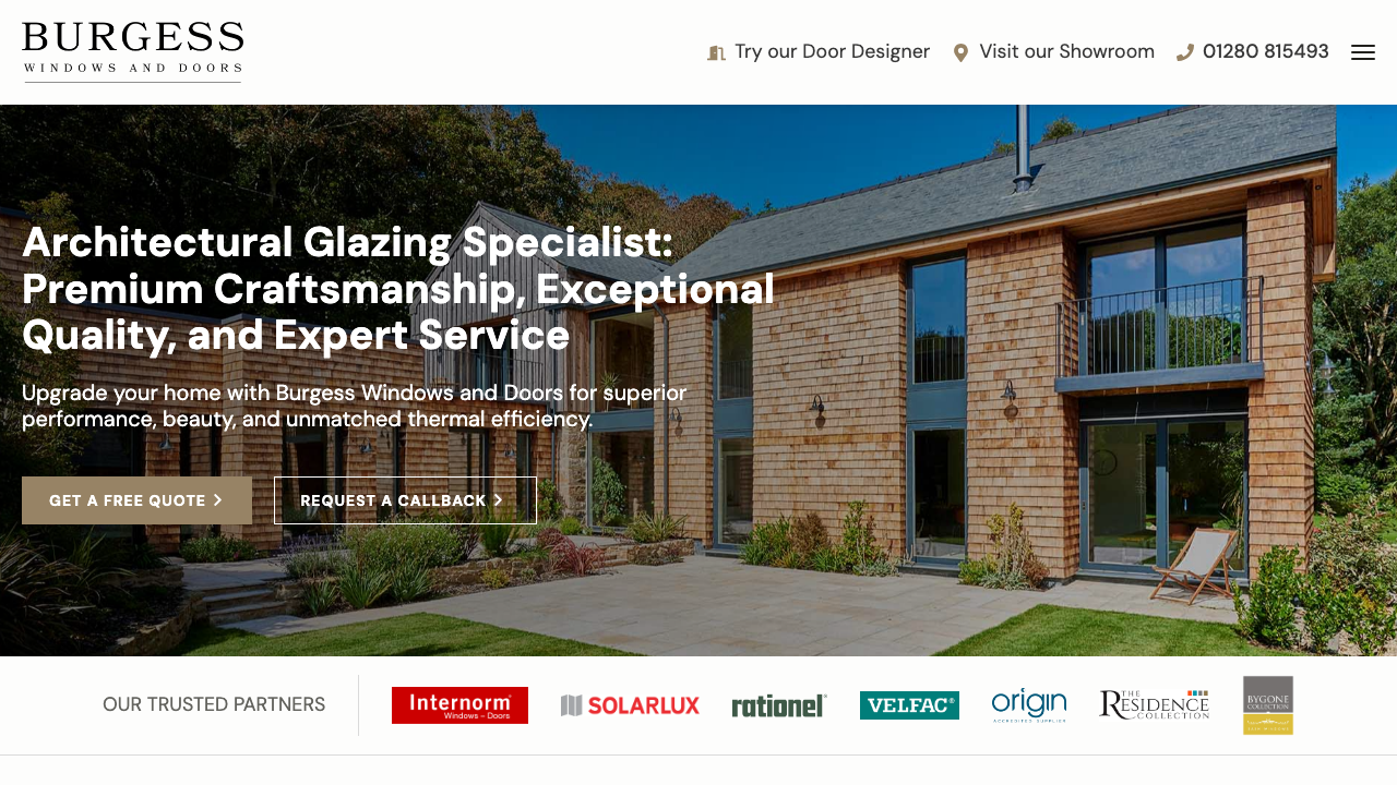 BURGESS WINDOWS AND DOORS LTD website preview