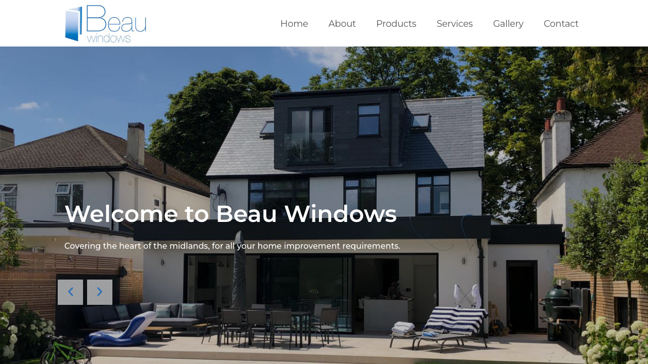 BEAU WINDOWS LIMITED website preview