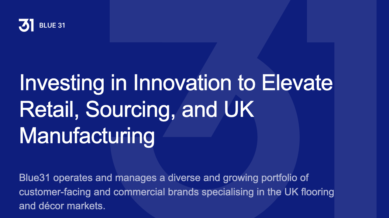 BLUE 31 LTD website preview