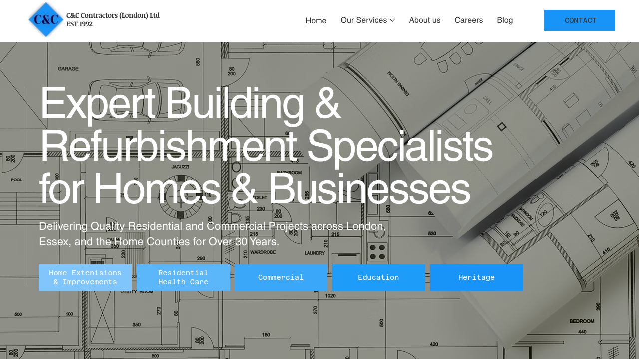 C&C CONSTRUCTION LIMITED website preview