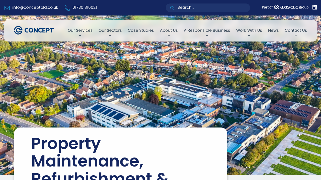 BUILDING CONCEPT LTD website preview