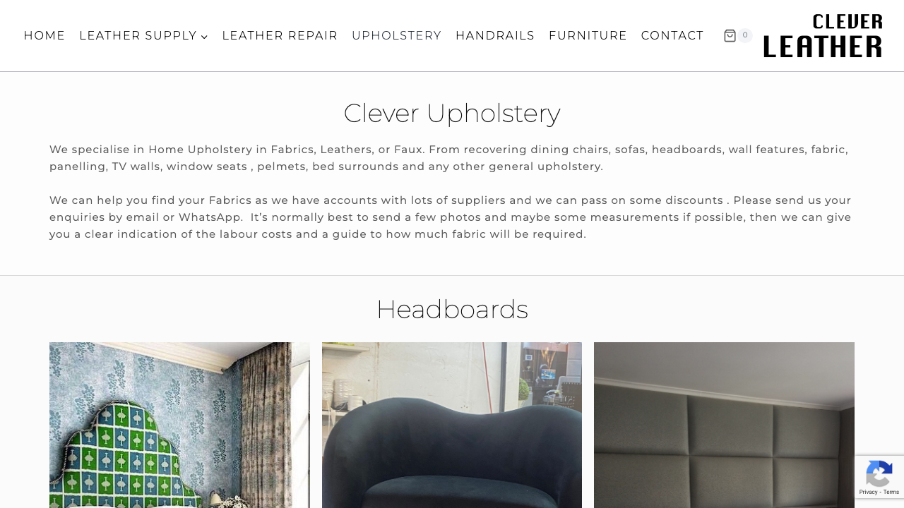 CLEVERLEATHER LONDON LTD website preview