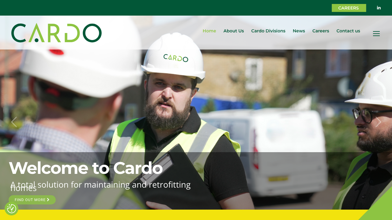 CARDO CONTRACTORS LTD (GLOBAL) LTD website preview