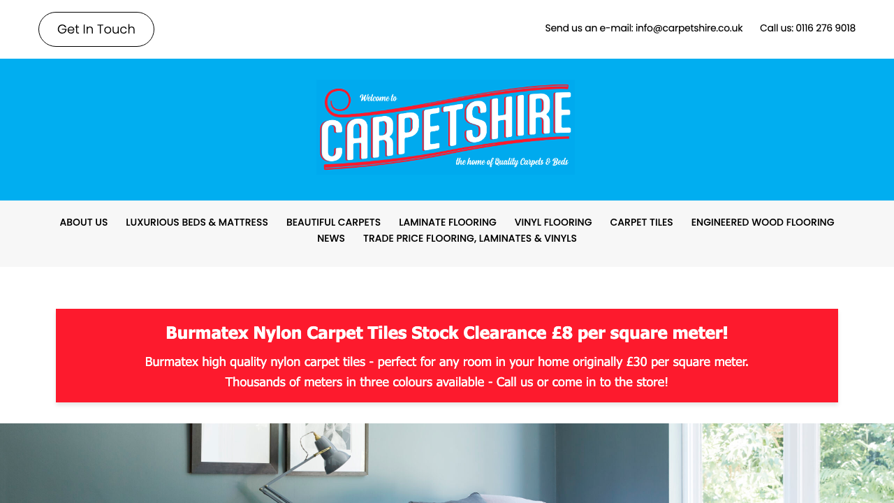 CARPETSHIRE LIMITED website preview