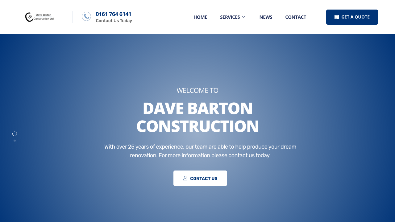 BARTON BUILDING AND DEVELOPMENTS LTD website preview