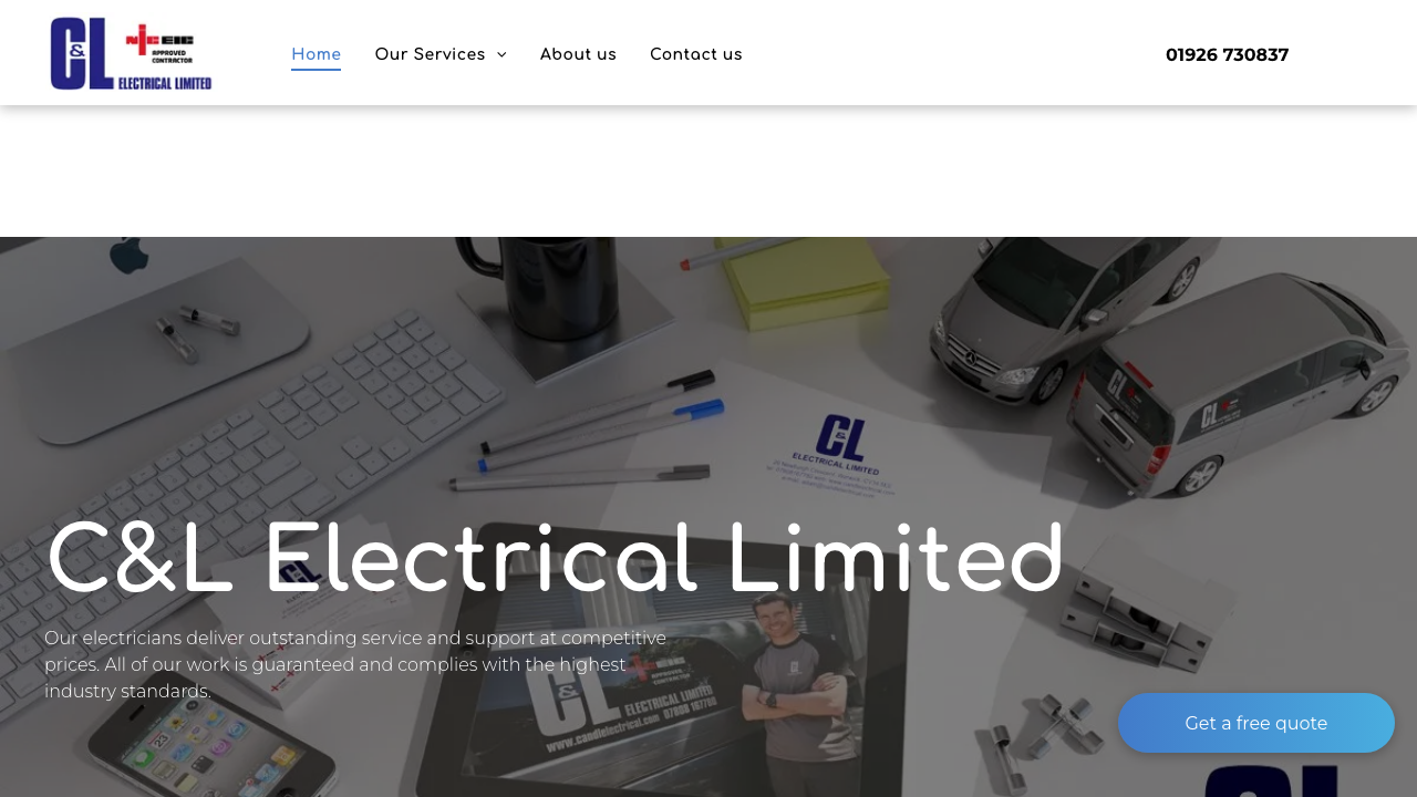 C&L ELECTRICAL SERVICES LTD website preview