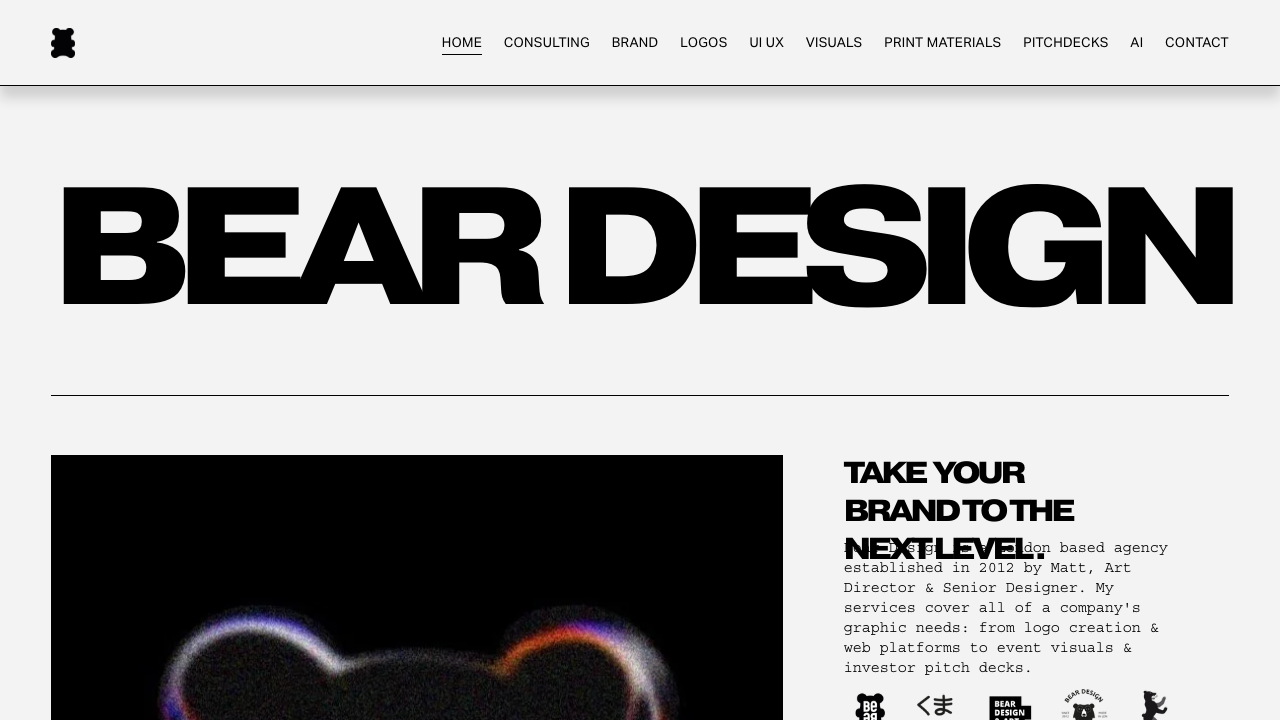 BEAR DESIGN AND ART LTD website preview