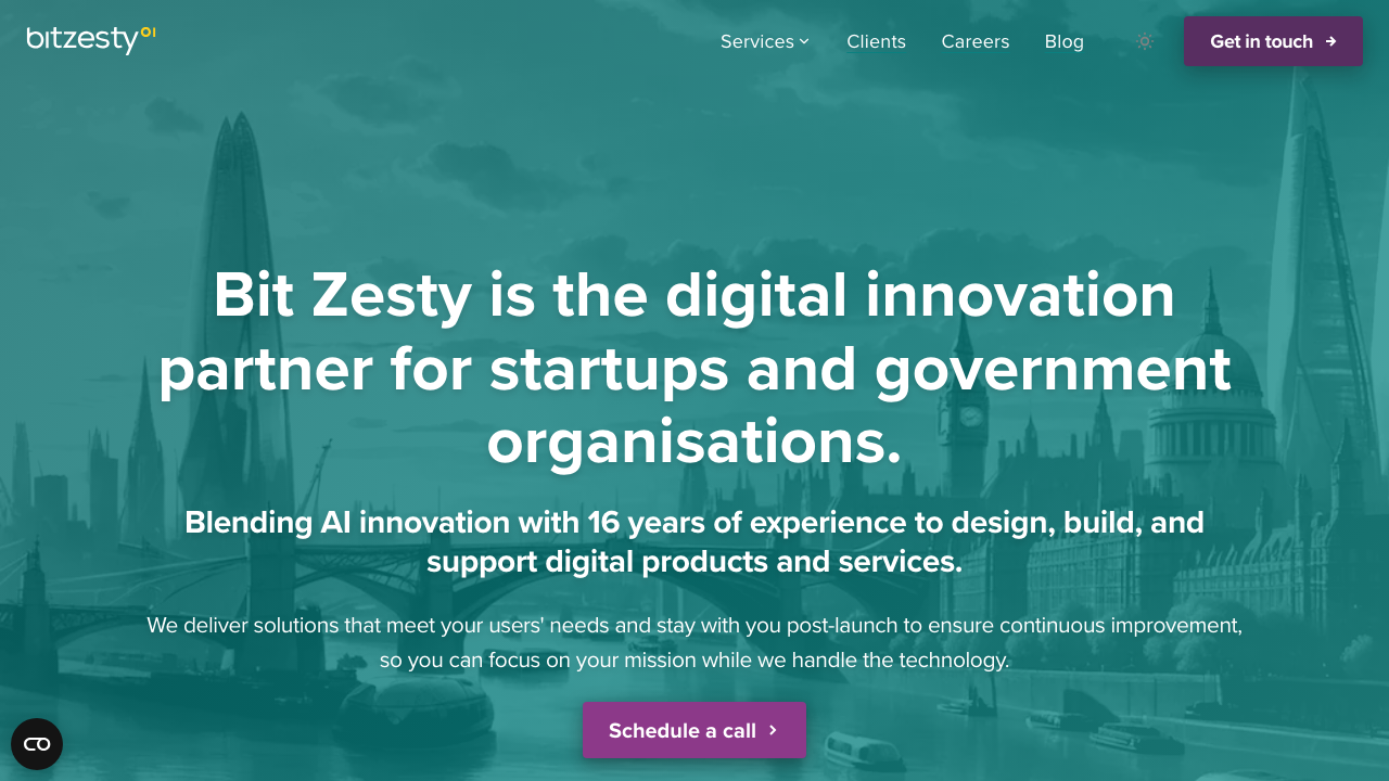 BIT ZESTY LIMITED website preview