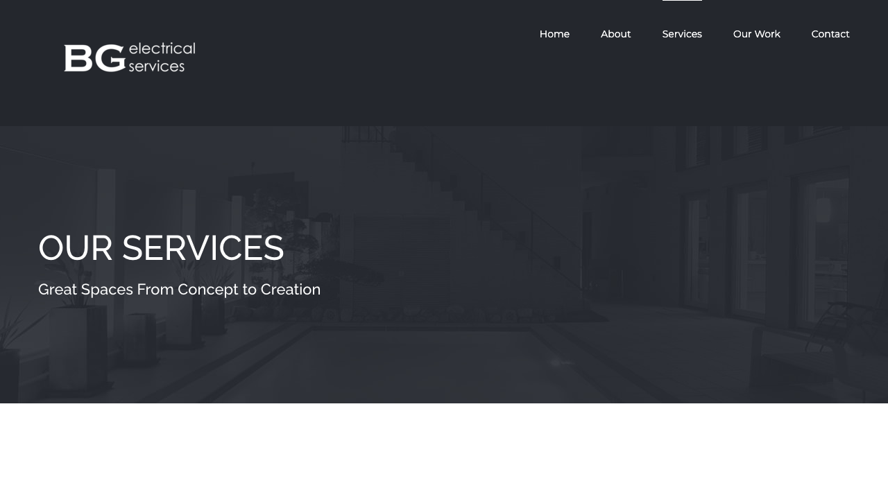 BG ELECTRICAL SERVICES LIMITED website preview