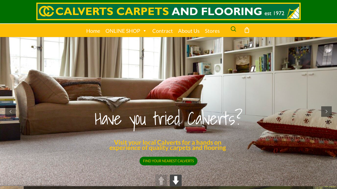 CALVERTS CARPETS LIMITED website preview