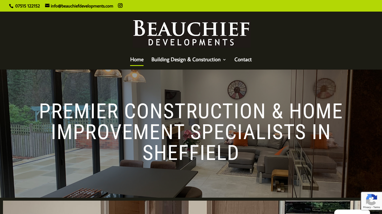 BEAUCHIEF BUILDING SOLUTIONS LTD website preview