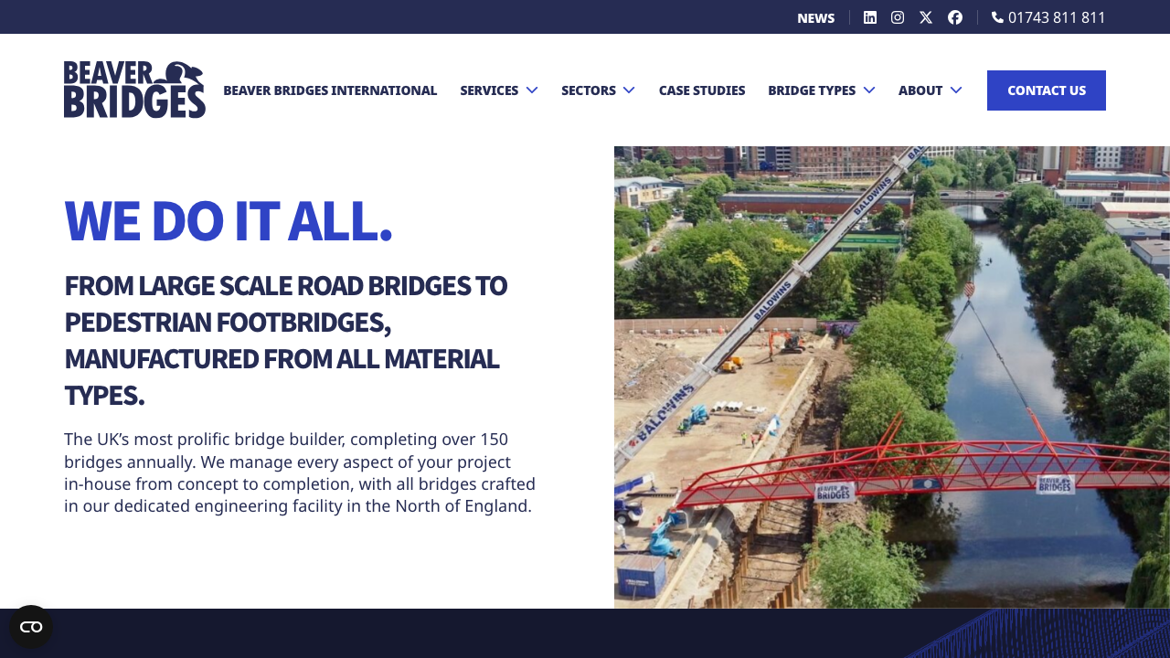 BEAVER RAIL LIMITED website preview